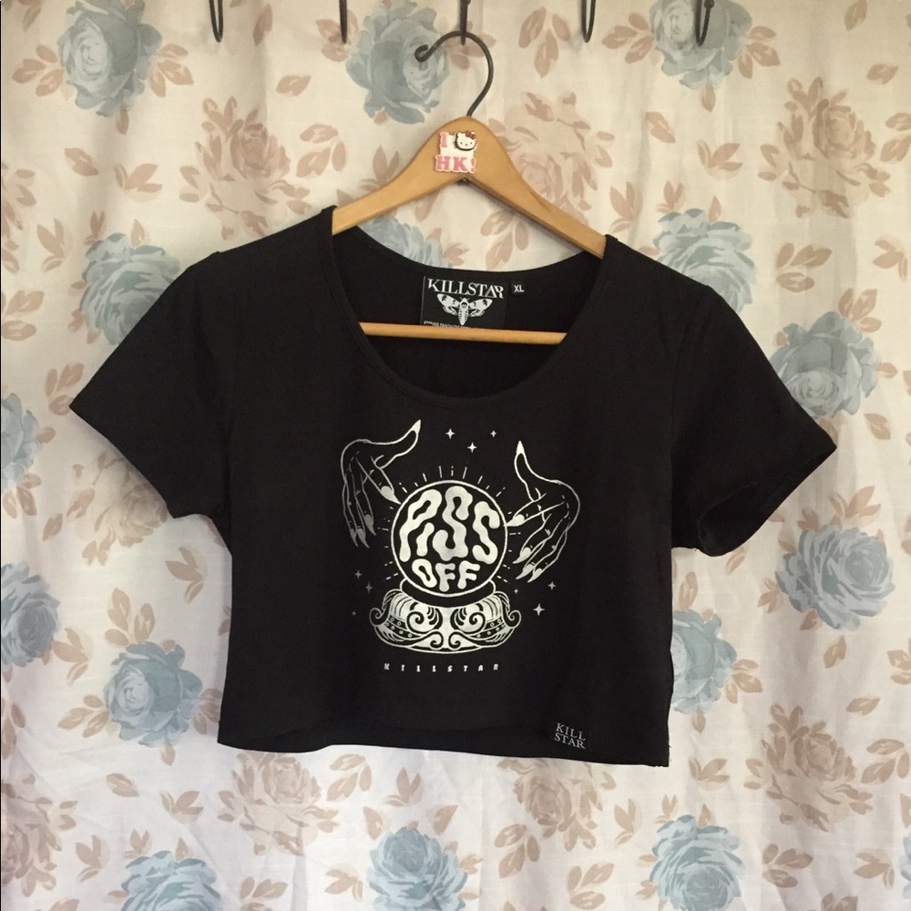Killstar Piss Off Crop Top